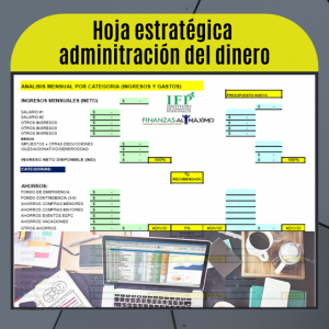 AYUDA: Hoja del Manejo Estratégico del Dinero - GRATIS